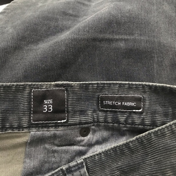 Armani Dark Teal Blue Corduroy Pants - Picture 7 of 8